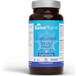 Sanopharm L Arginine plus high quality  60 capsules