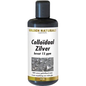 Golden Naturals Colloïdaal Zilver  200 milliliter