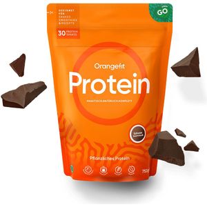 Orangefit Proteine Chocolade (plantaardige eiwitten)  750 gram
