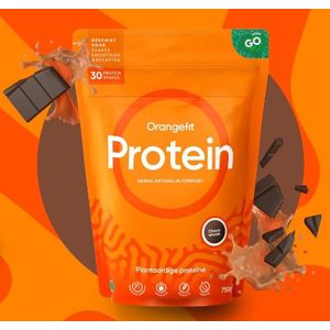 Orangefit Proteine Chocolade (plantaardige eiwitten)  750 gram