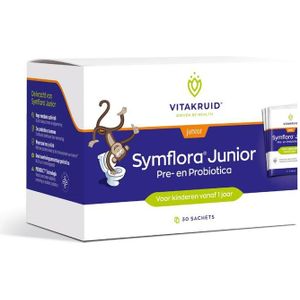 Vitakruid Symflora junior pre- en probiotica  30 Sachets