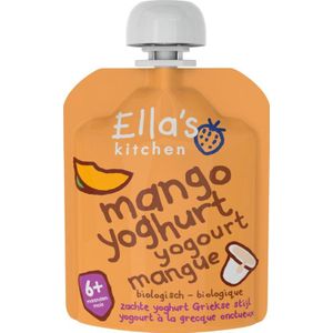 Ella&#039;s kitchen Mango yoghurt griekse stijl 6+ maanden bio  90 gram