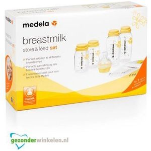 Medela Store & feed kit breastmilk  1 set