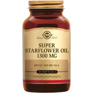 Solgar Super Starflower Oil 1300 mg (300 mg GLA)  30