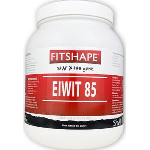 Fitshape Eiwit 85 I aardbei  750 gram