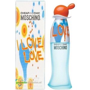 Moschino cheap & chic i love love eau de toilette dames  30ML