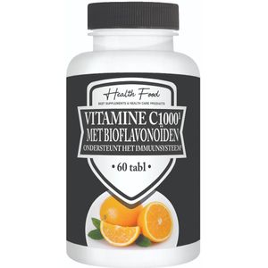 Health Food Vitamine C 1000mg met Bioflavonoiden  60 tabletten