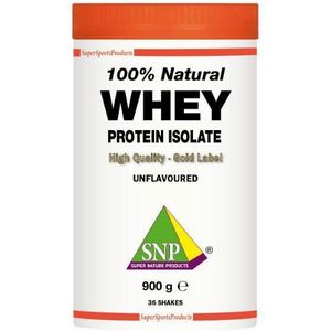 SNP Whey proteine isolate 100% natural  900 gram