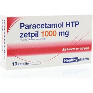 Healthypharm Paracetamol 1000mg  10 zetpillen
