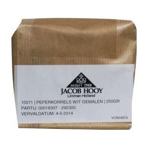 Jacob Hooy Peper wit gemalen  250 gram