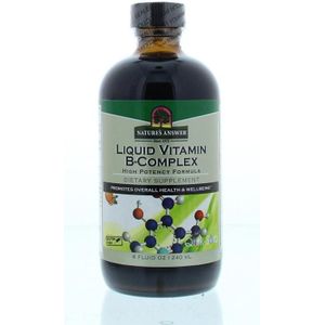 Natures answer Vloeibaar Vitamine B-complex - Liquid Vitamin B  240 Milliliter