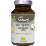 It's Amazing Biologische Spirulina 400 mg 240 tabletten