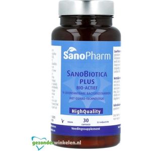 Sanopharm sanobiotica plus  30 Capsules