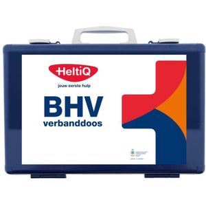Heltiq BHV verbanddoos modulair (blauw)  1 stuks
