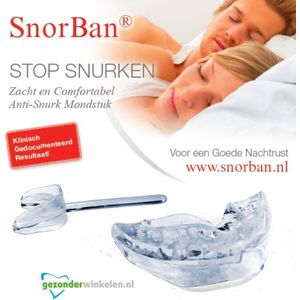 Snorban anti-snurk beugel  1ST