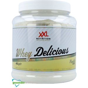Whey delicious vanilla 450 gram  450GR