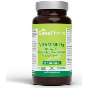Sanopharm Vitamine D3 62.5mcg/2500IE  90 tabletten