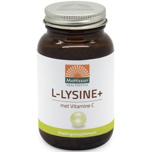 Mattisson L-Lysine+ met vitamine C  90 capsules