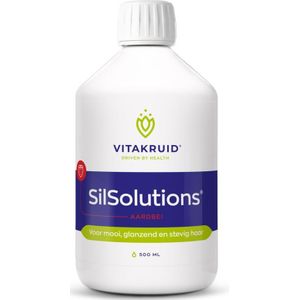 Vitakruid silsolutions aardbei 500  500 Milliliter