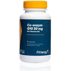 Fittergy Q10 energy met Vitamine B12  60 capsules