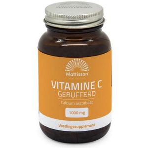 Mattisson Vitamine C gebufferd 1000mg calcium ascorbaat  90 Tabletten