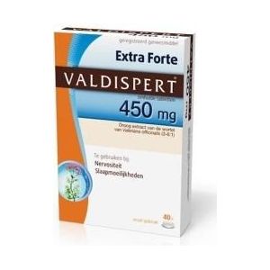Valdispert Extra Forte 450mg hoog gedoseerd  40 tabletten