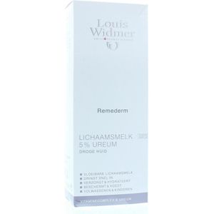 Louis Widmer Remederm Dry Skin Lichaamsmelk 5% Ureum Ongeparfumeerd  200ml