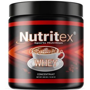 Nutritex whey proteine cappuccino  300 gram