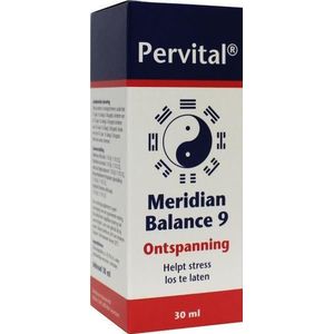 Pervital Meridian balance 9 ontspanning  30 Milliliter