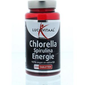 Lucovitaal Chlorella spirulina  200 tabletten