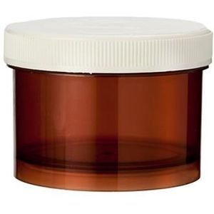 Spruyt Hillen Tabletflacon 75ml bruin met dop  35 stuks |