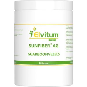 Elvitum (voorheen Elvitaal) Sunfiber AG guarboonvezels  200 Gram