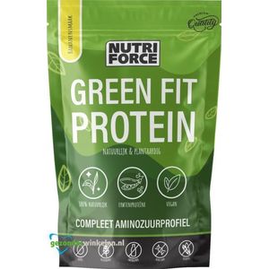 Nutriforce green fit protein banaan  700GR
