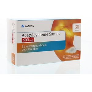 Sanias Acetylcysteine 600mg sachets 3 gram  30 Sachets