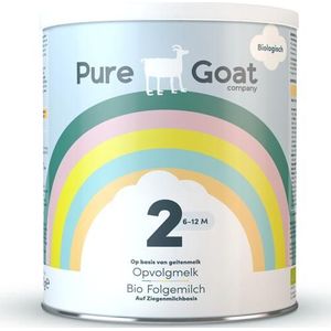 Pure goat Opvolgmelk 2 bio  800 gram