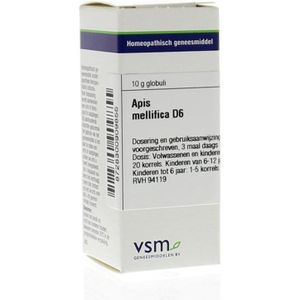 VSM Apis mellifica D6  10 gram