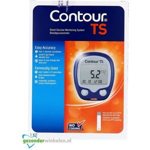 Bayer contour ts glucosemeter startpakket  1ST