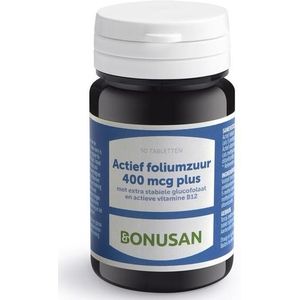 Bonusan Foliumzuur actief 400 mcg plus  90 Tabletten