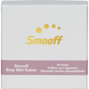 Smooff Stop met Roken Filters Medisch Hulpmiddel  bevat 4 stuks filters