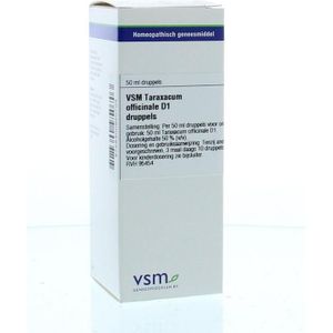 VSM Taraxacum officinale D1  50 Milliliter