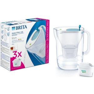 Brita Style cool blue + 3 maxtra pro all-in-1  1 Set