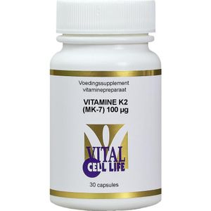 Vital Cell Life Vitamine K2 MK7 100mcg  30 capsules