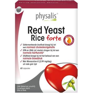 Physalis Rode gist rijst  60 capsules