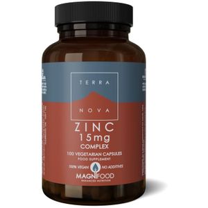 Terranova Zinc 15mg complex  100 capsules