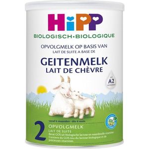 Hipp 2 Biologische opvolgmelk op basis van geitenmelk  400 Gram