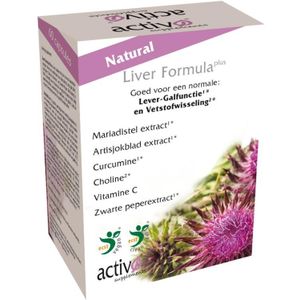 Activo Liver formula plus  60 Vegetarische capsules