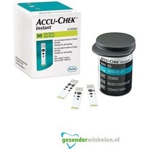 Roche accu-chek teststrips instant  50ST