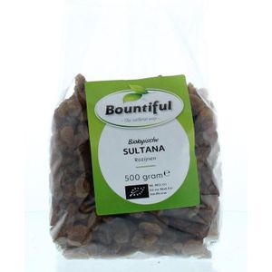 Bountiful Sultana rozijnen bio  500 gram