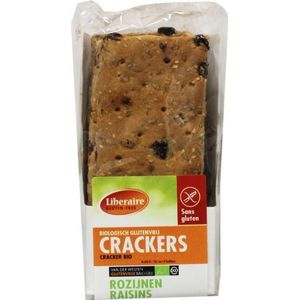 Liberaire Crackers rozijnen bio  250 gram