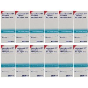 Healthypharm Laxeerdrank lactulose  12-pak (12x 300ml)